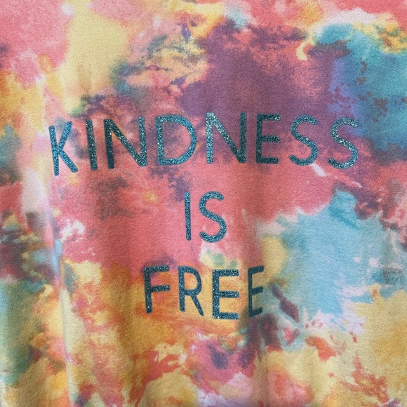 NWOT Kidtopia long-sleeved shirt and pants set tie-dye child medium - Picture 4 of 11